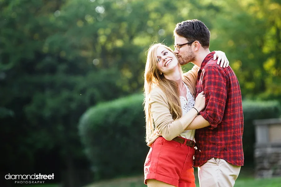 Curtis Arboretum engagement photos