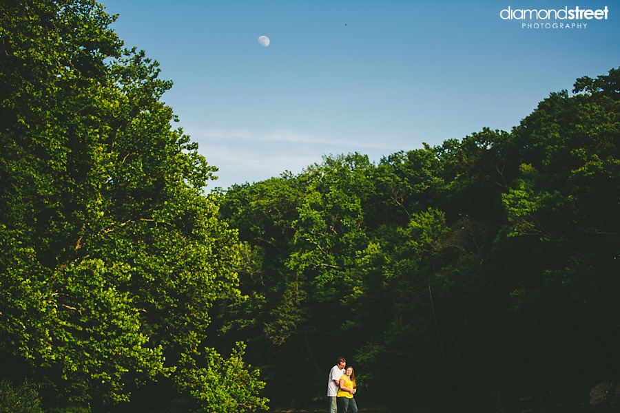 Tyler State Park engagement