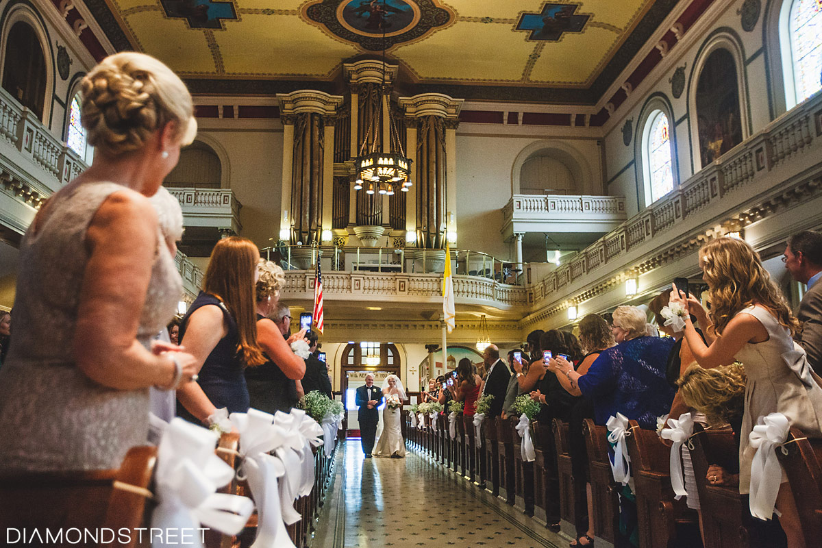 St. Augustine Catholic Church Philadelphia wedding