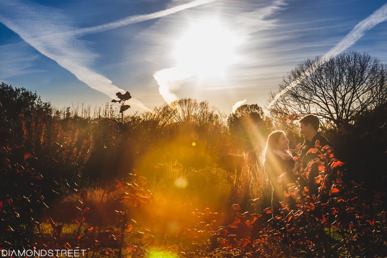 Rutgers Garden engagement photos
