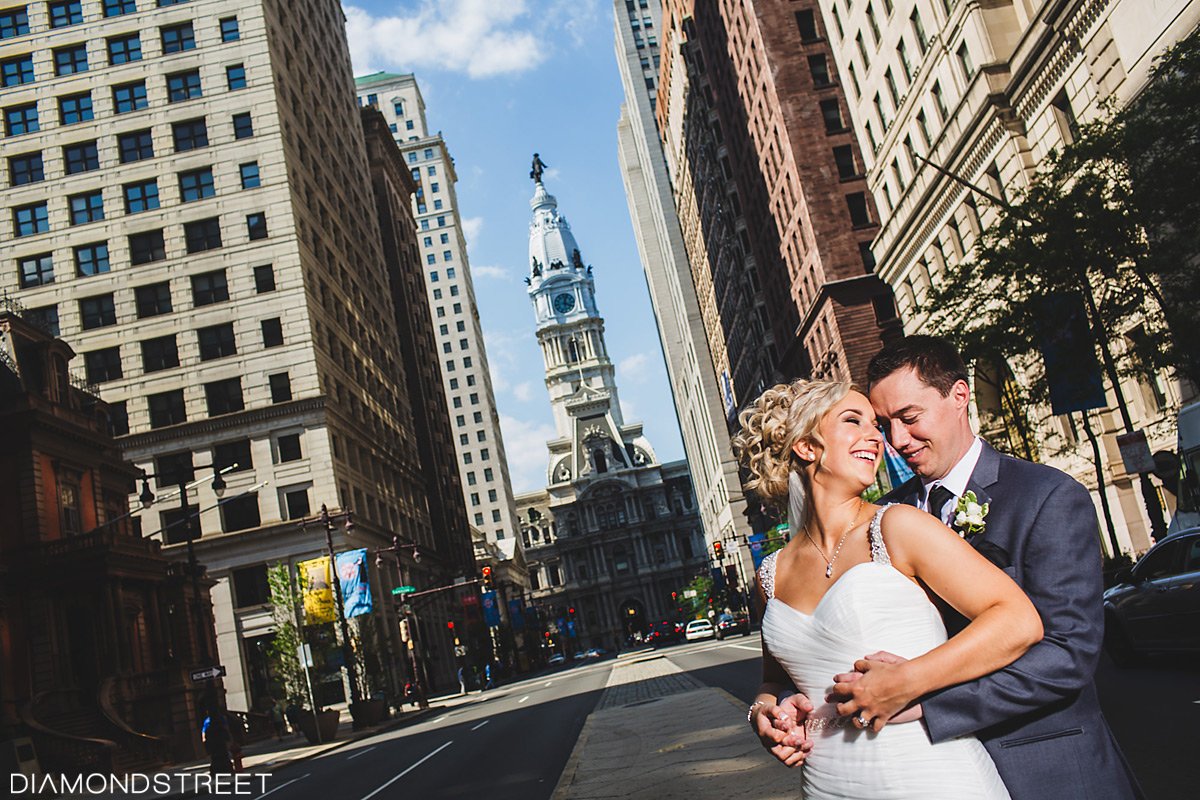 Philadelphia Broad Street wedding photo 