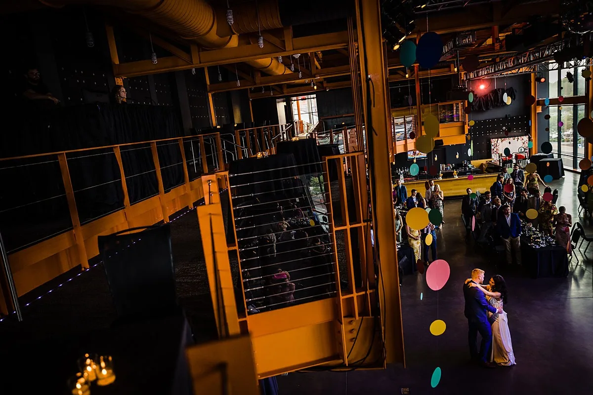 steel stacks wedding photos