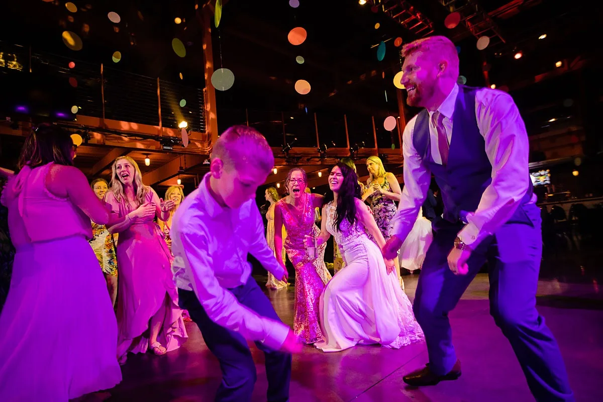 steel stacks wedding photos