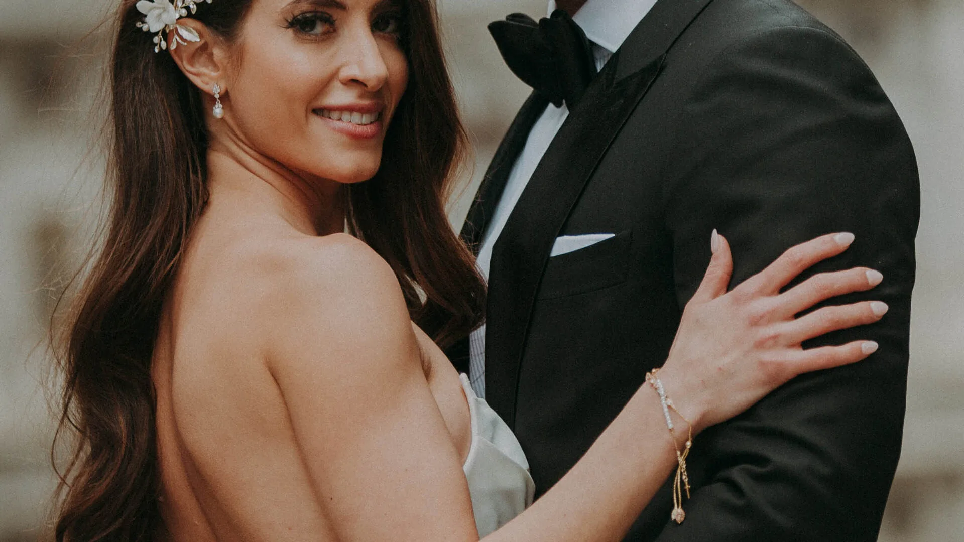 Ballroom at the Ben wedding photo