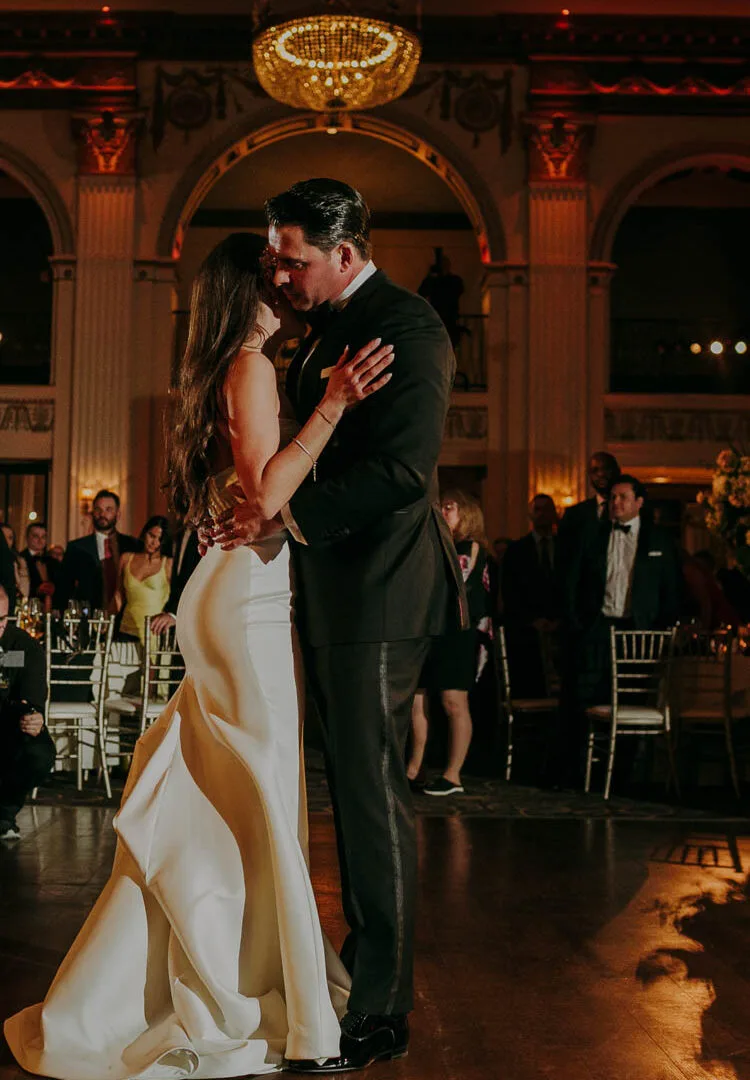 Ballroom at the Ben wedding photo