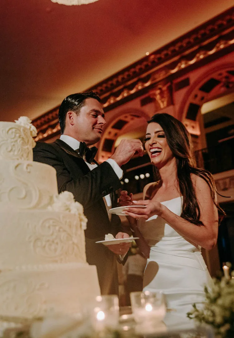 Ballroom at the Ben wedding photo