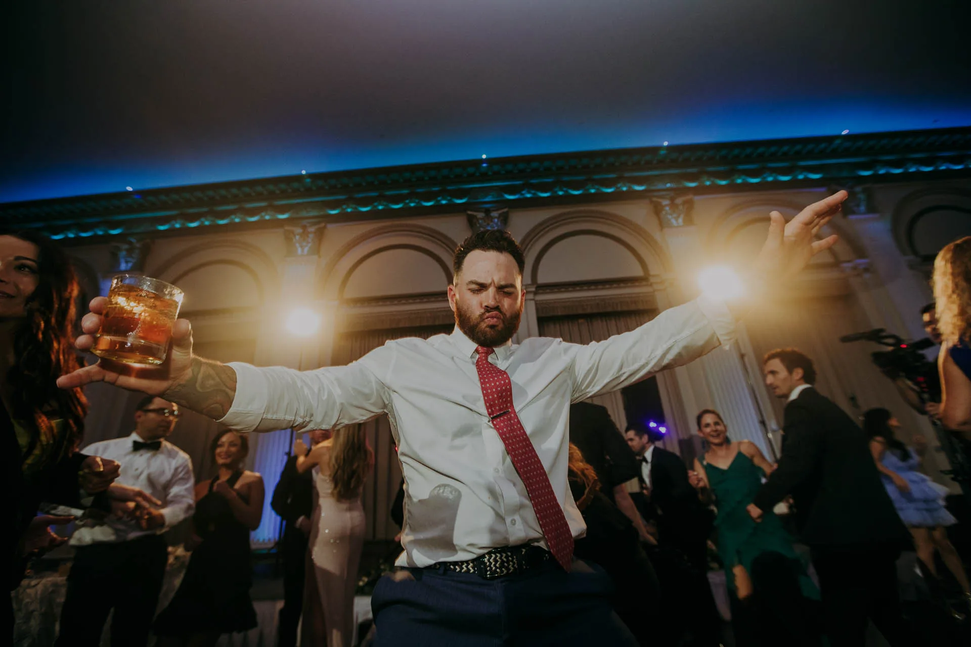 ben franklin ballroom wedding photographers-176