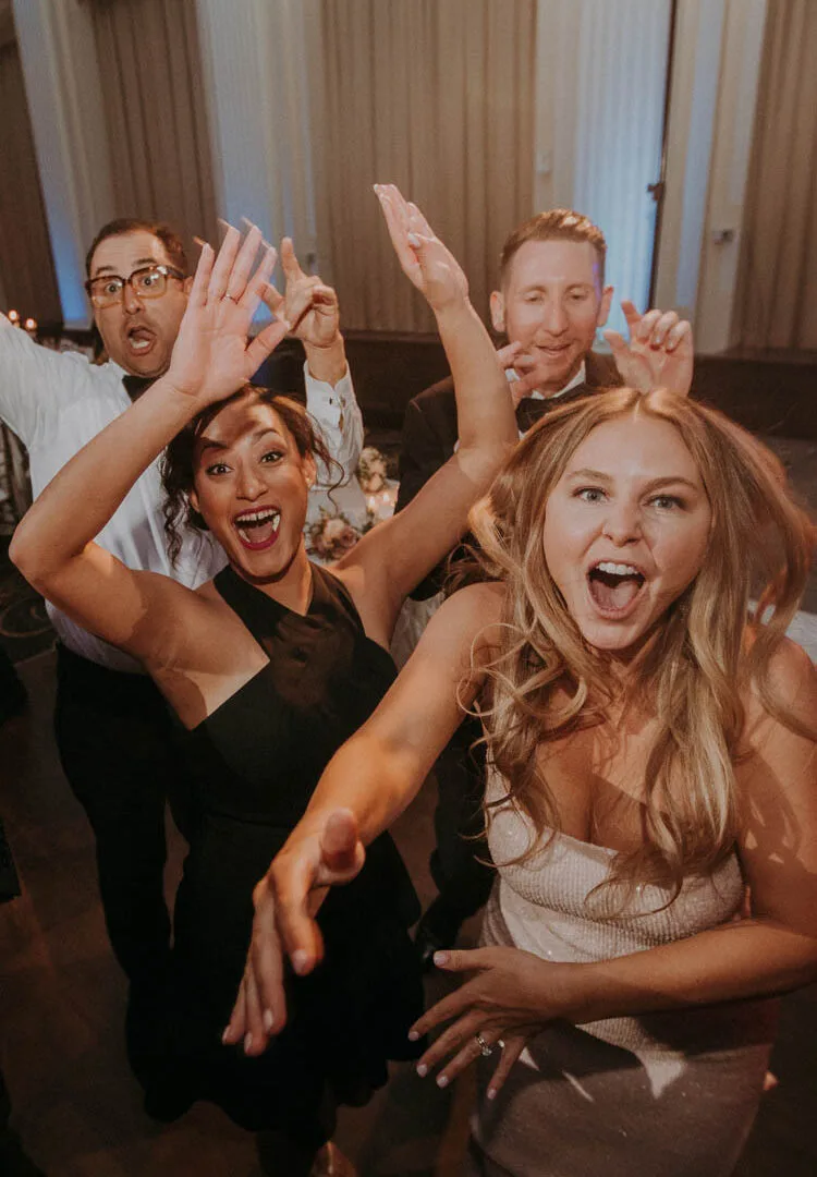 Ballroom at the Ben wedding photo