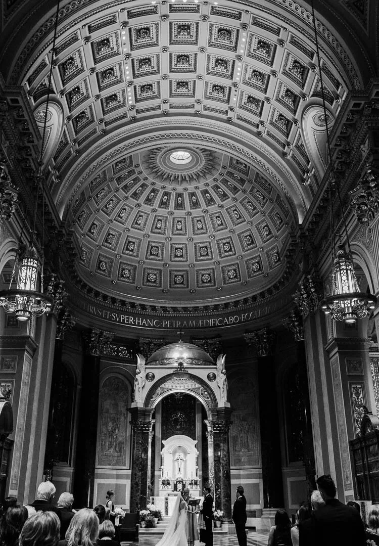 cathedral basilca philadelphia wedding photo
