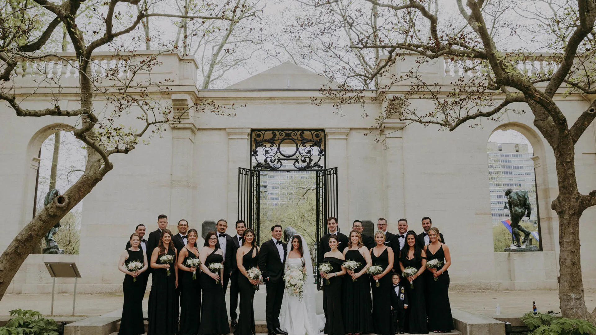 the rodin philadelphia wedding photo