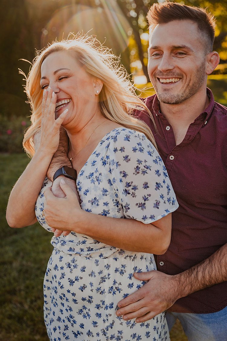 allentown rose garden engagement -10