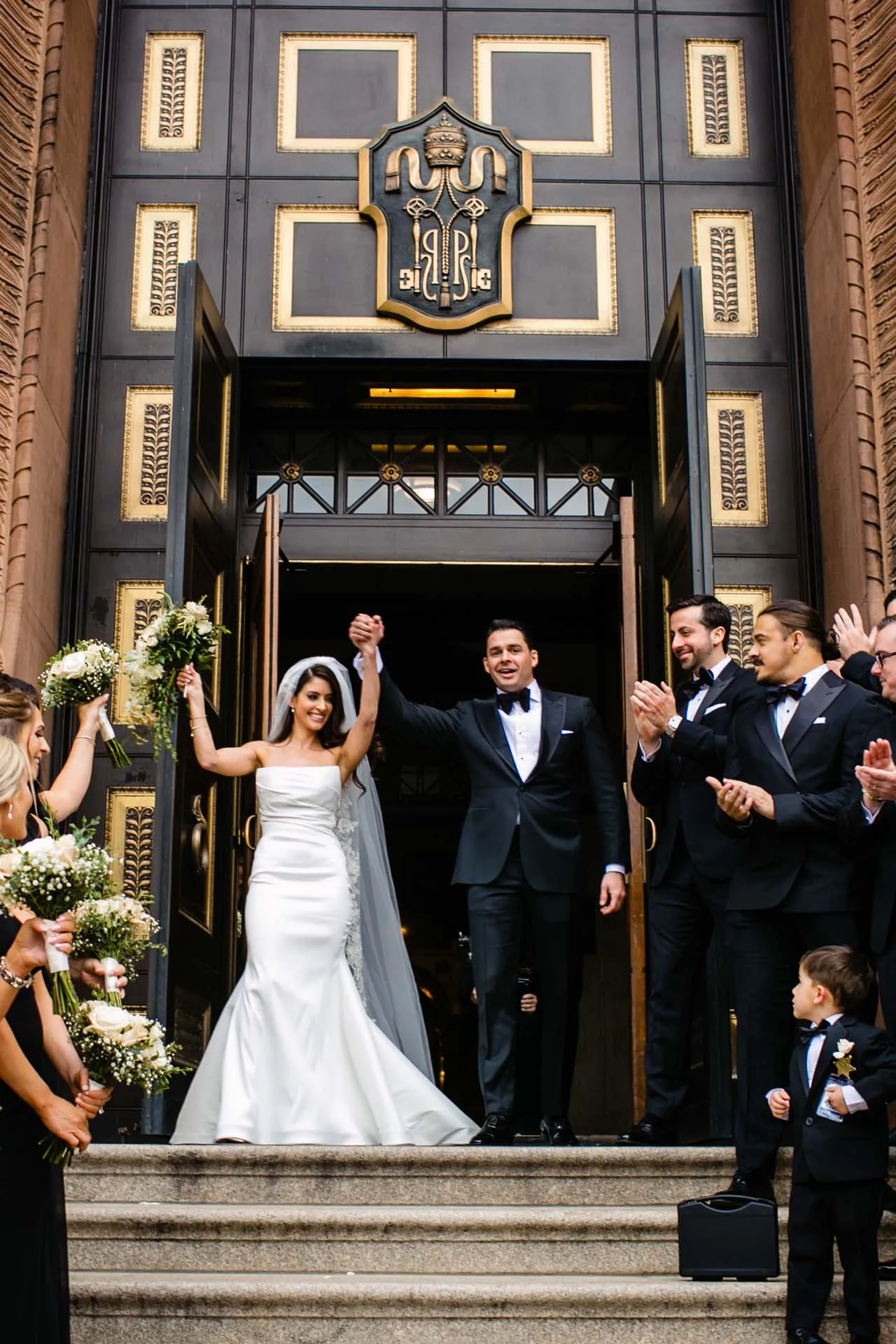 ceremony at cathedral basilica of saints peter and paul