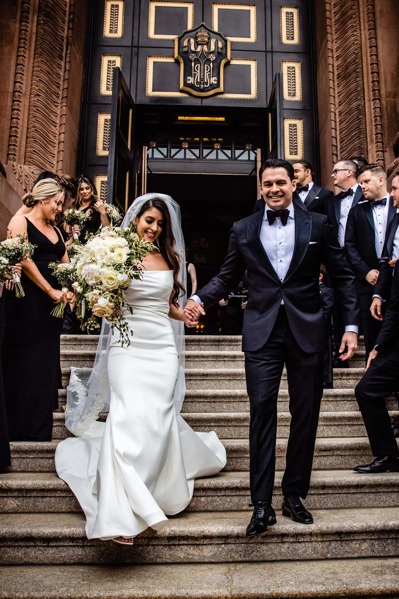 ceremony at cathedral basilica of saints peter and paul