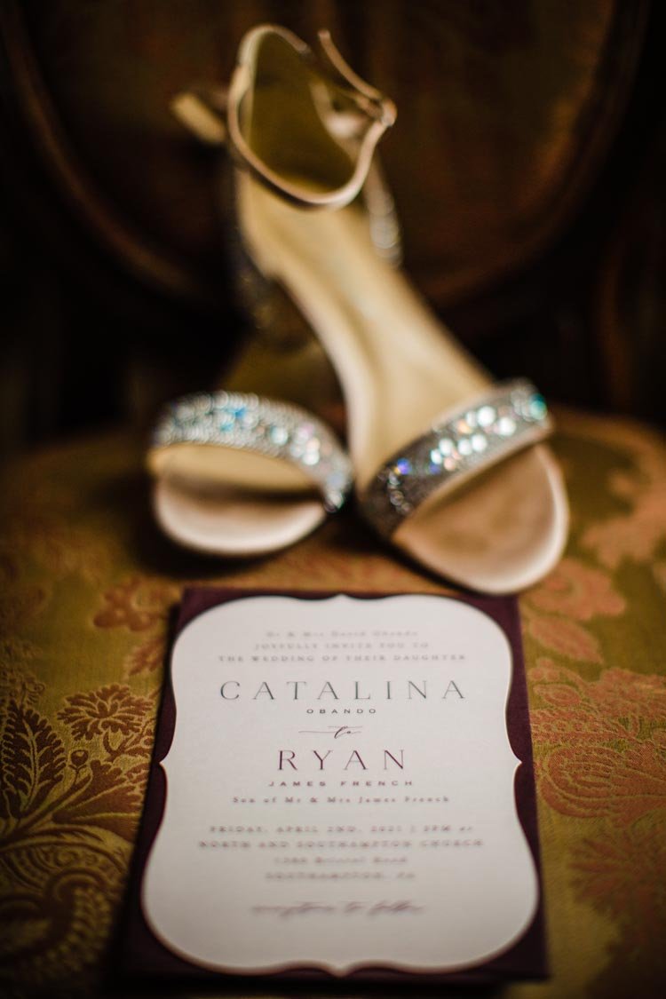 brides shoes & details at cairnwood estate