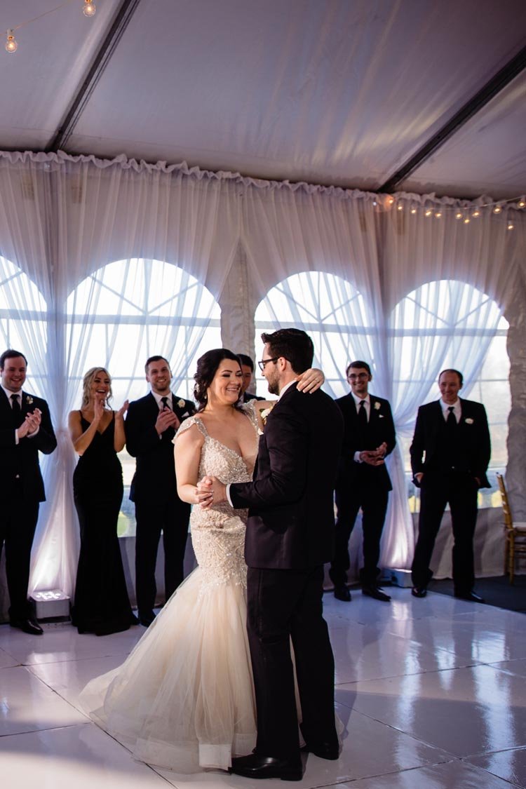Reception Spaces at Cairnwood estate weddings