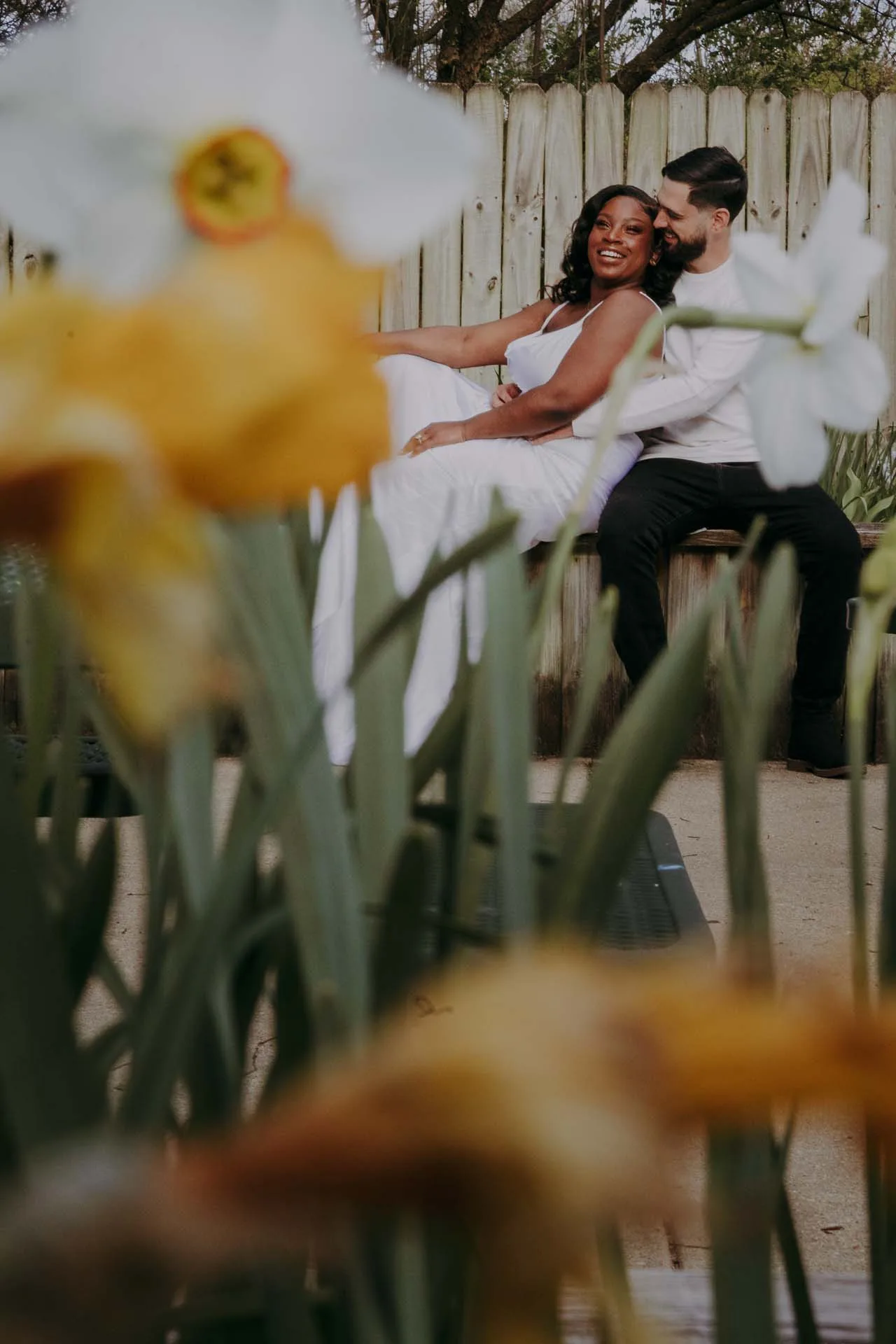 Horticultural Center wedding photographer garden