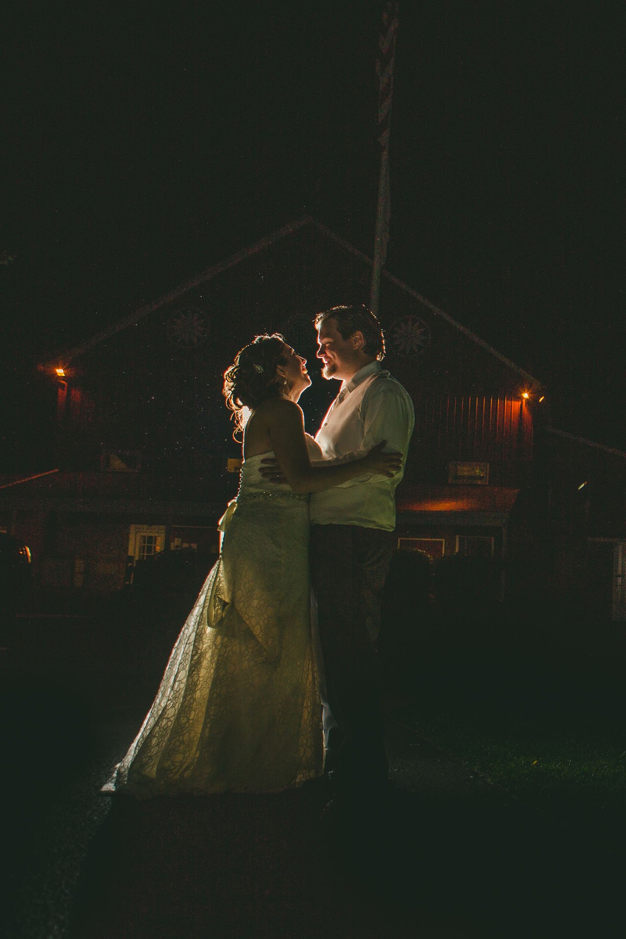 Old York Road Country Club Wedding Photographer night photo