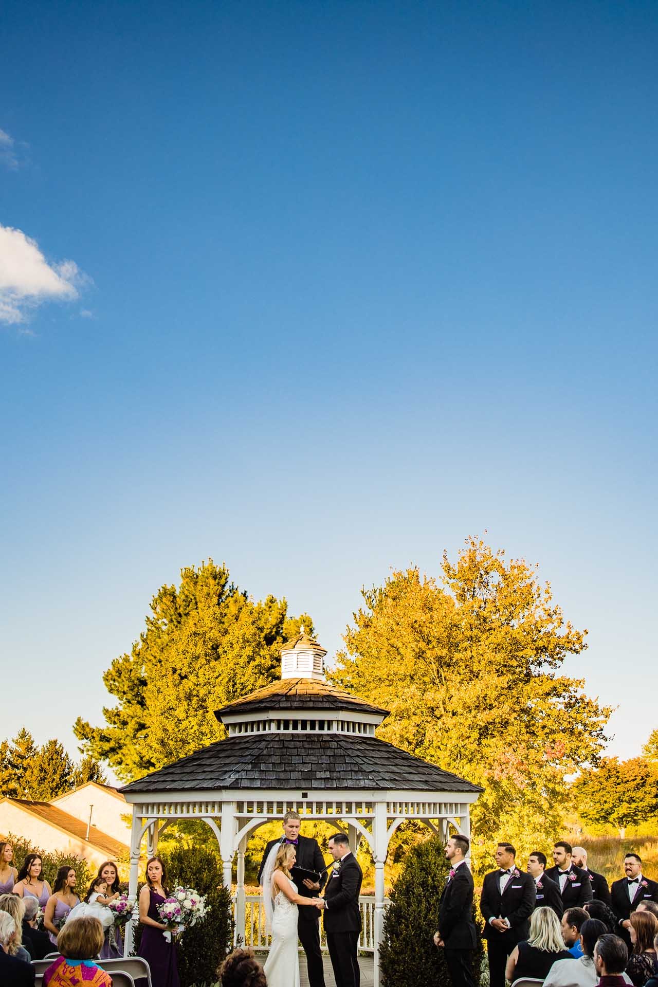 jericho national golf club wedding photographer ceremony