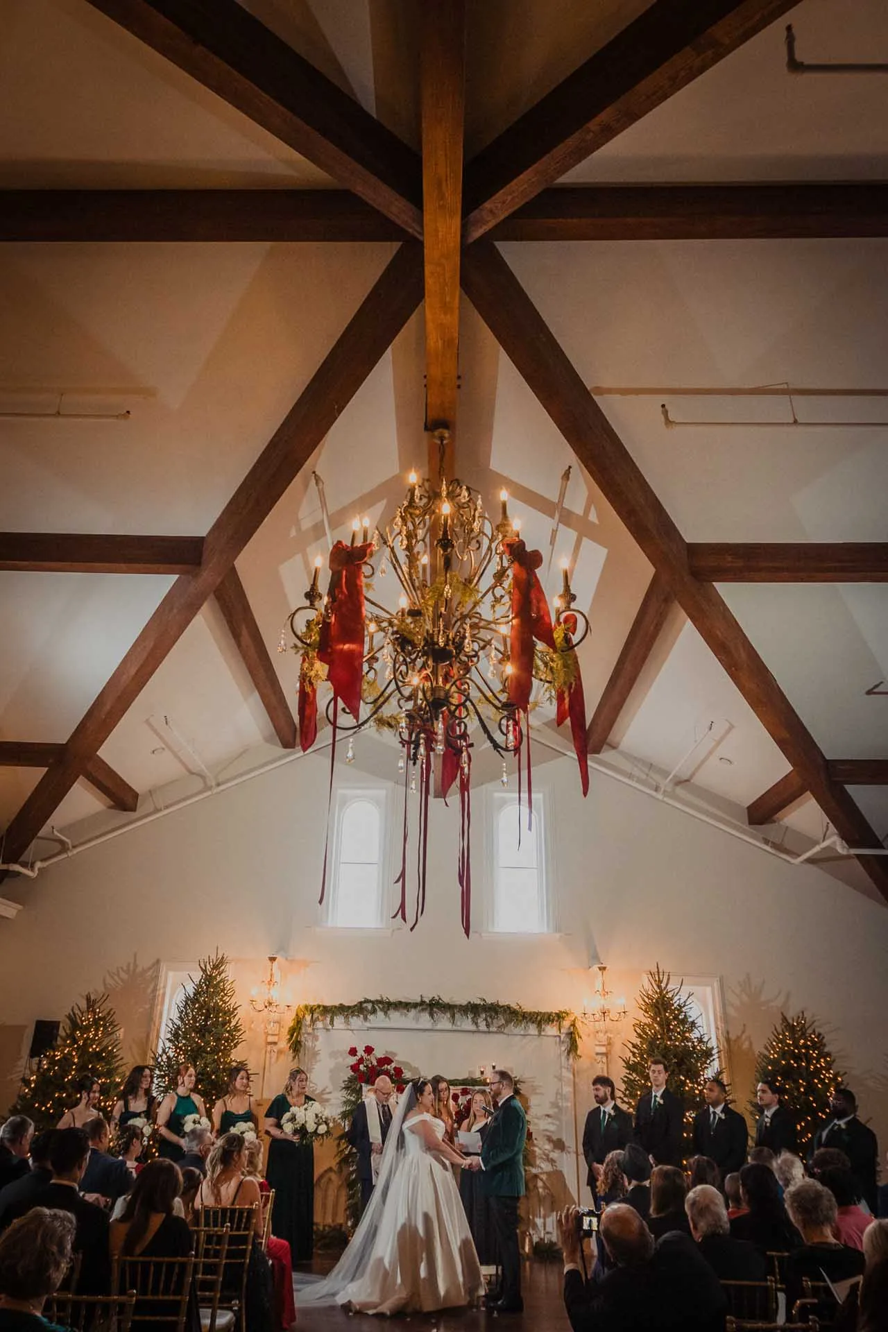 loch aerie mansion wedding photographer ceremony