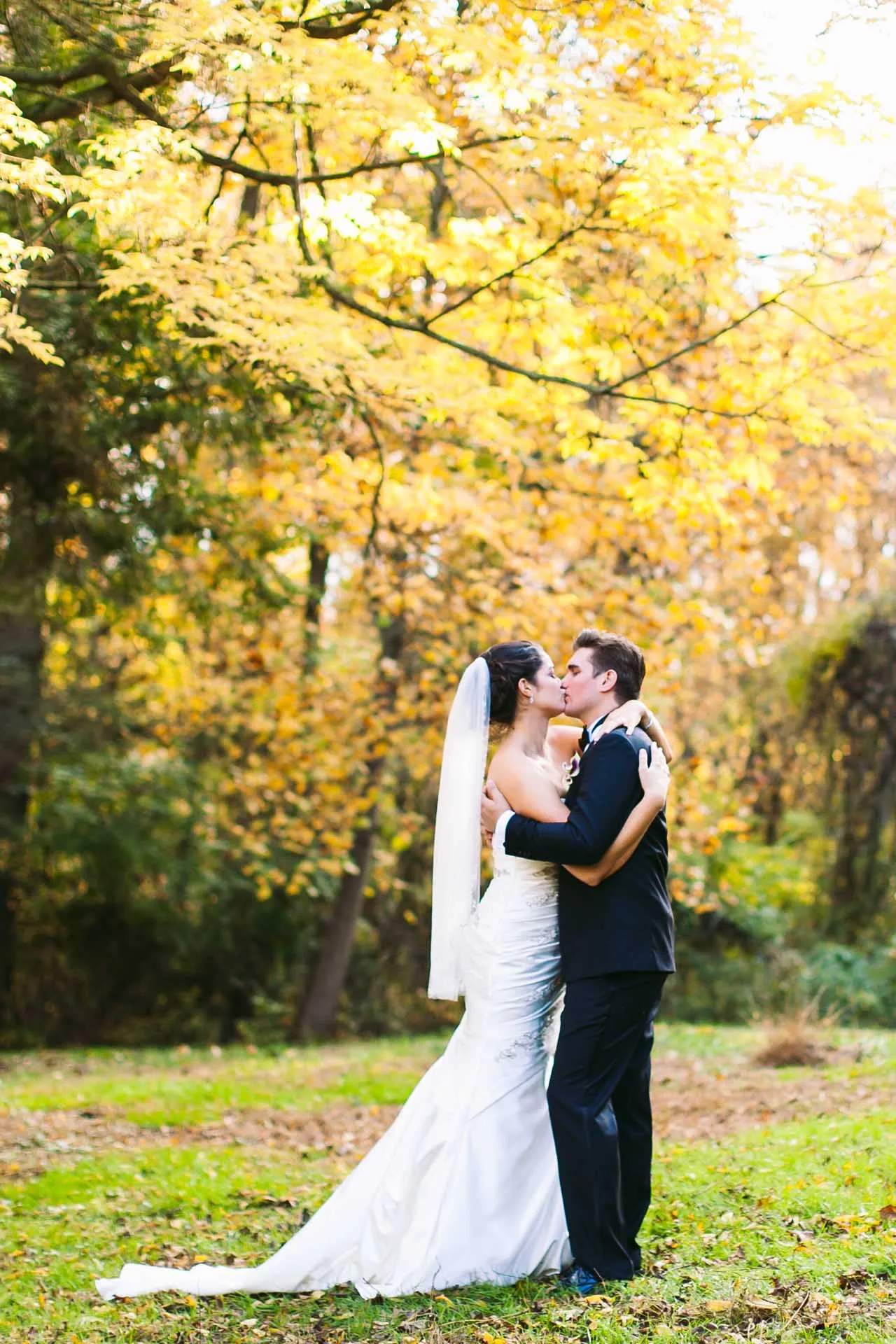 parque ridley creek wedding photographer fall colors