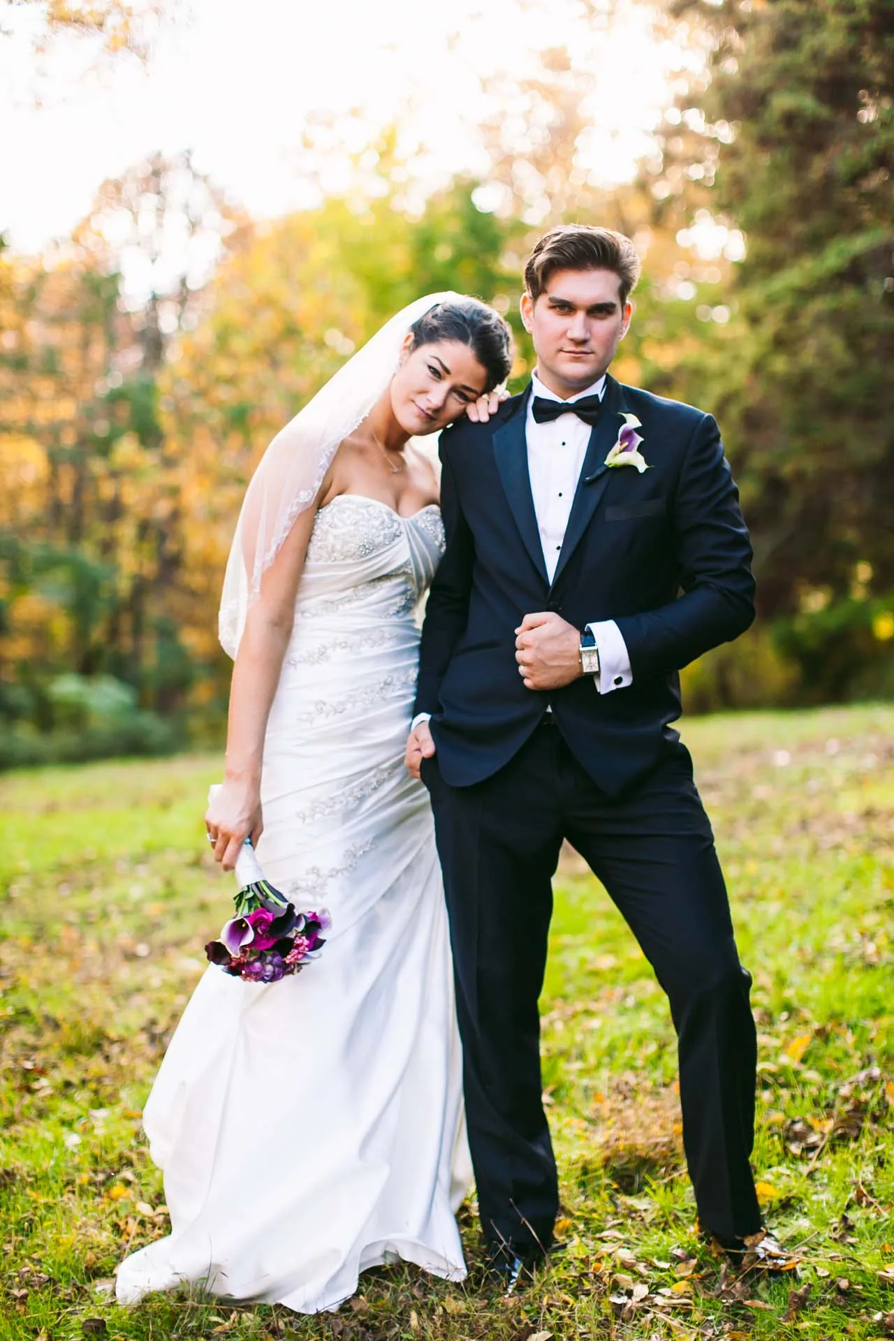 parque ridley creek wedding photographer bride & groom