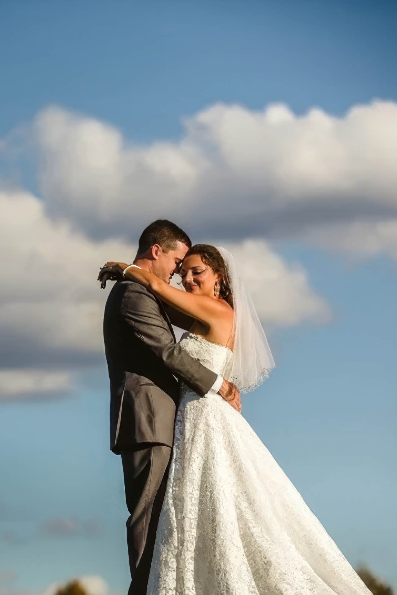 pinecrest country club wedding photographer sky photo