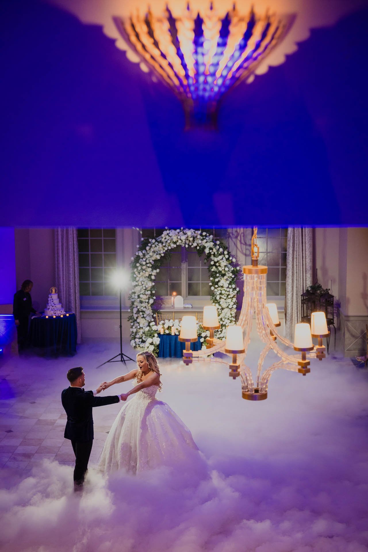 talamore country club wedding dance on the clouds