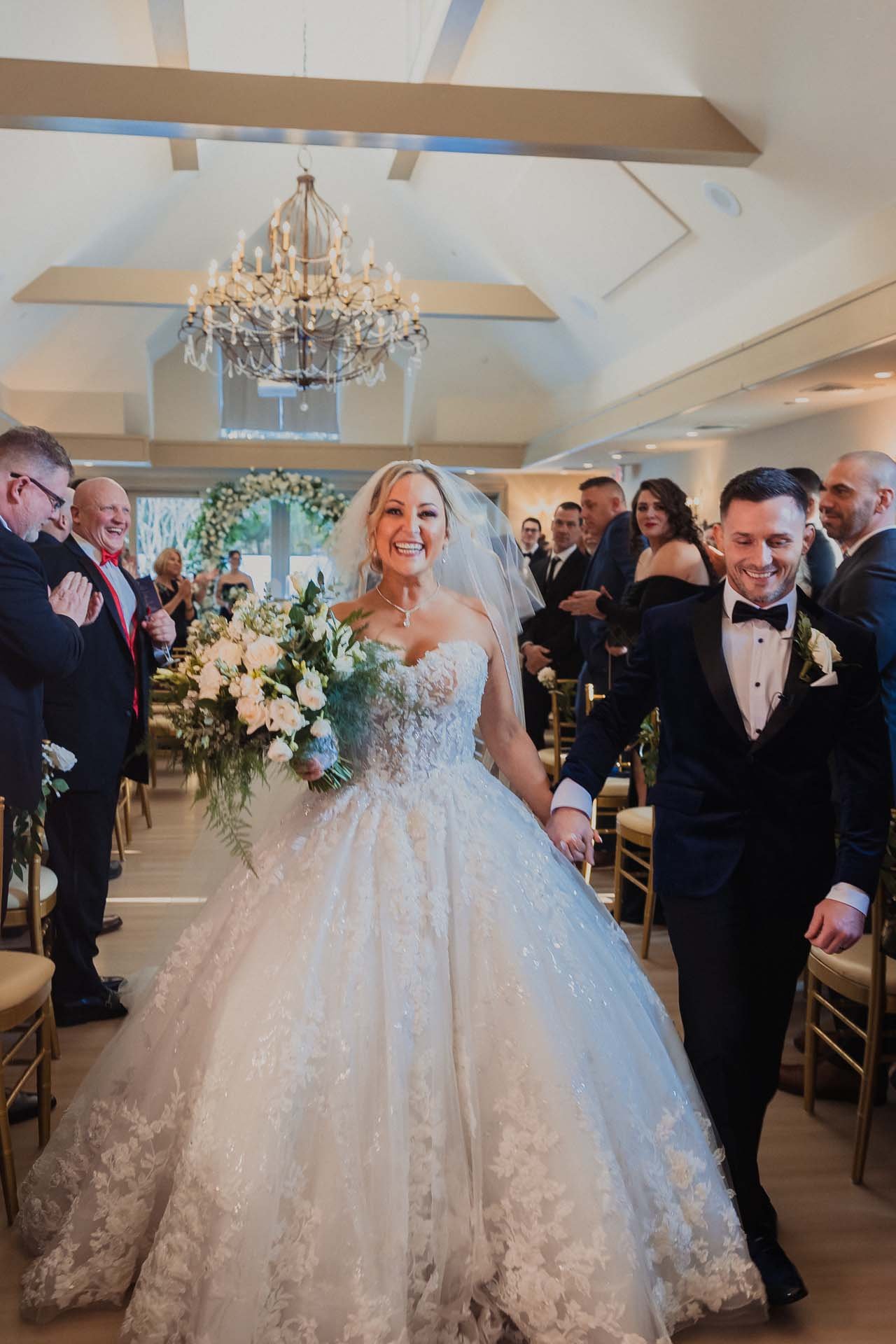 talamore country club wedding photographer ceremony