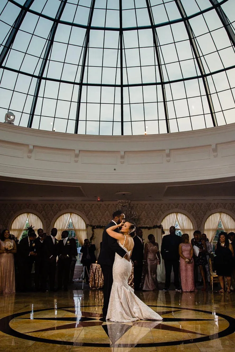 the merion wedding photographer ballroom