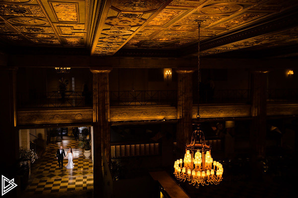 finley catering ballroom at the ben wedding photos