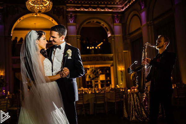 finley catering ben franklin ballroom wedding