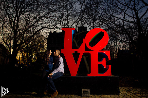 University of Penn engagement photos